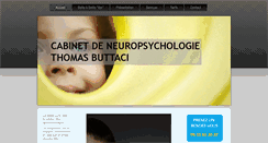 Desktop Screenshot of cabinetneuropsychologie.com