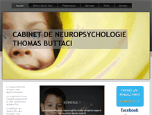 Tablet Screenshot of cabinetneuropsychologie.com